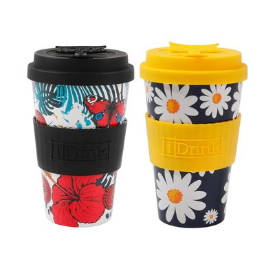 Mugs - R-PET Cup 435ml (MIX 1) - I-DRINK