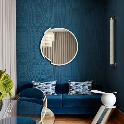 Small sofas - Split Mirror Round - LEE BROOM