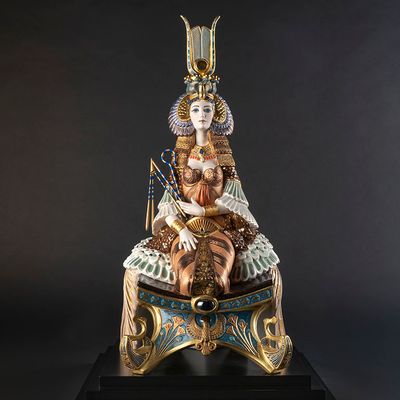 Sculptures, statuettes et miniatures - Cléopâtre - Statuette en porcelaine Edition limitée - LLADRÓ