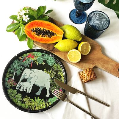 Table mat - Jungle Collection Melamine Dinnerware - LES JARDINS DE LA COMTESSE