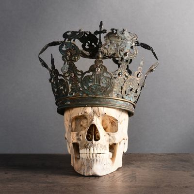 Autres décorations murales - Memento Mori à la couronne - ATELIERS DAVOY