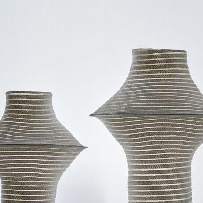 Vases - stripe stripe - see-through - / art object and vase - MOBJE