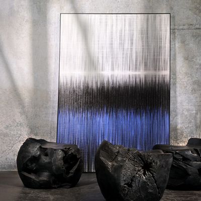 Decorative objects - Frequencies in Blue and Black - Grand Opus - UPAGURU / ATELIERS C&S DAVOY