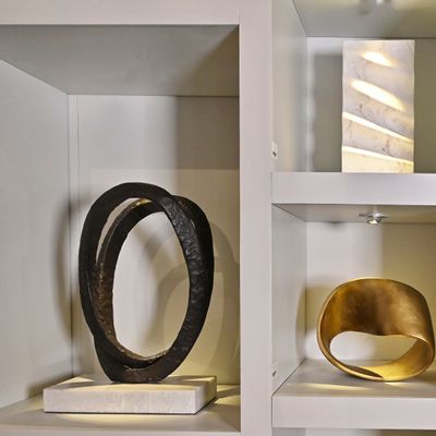 Objets de décoration - Sculpture Ruban - noire - UPAGURU / ATELIERS C&S DAVOY