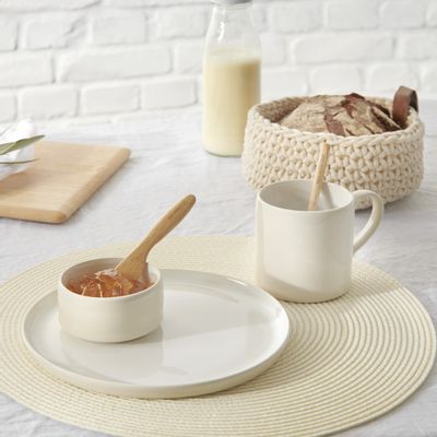 Decorative objects - WHITE dinnerware set - R:glaze - ASA SELECTION