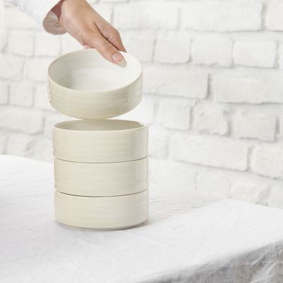 Everyday plates - WHITE dinnerware set - R:glaze - ASA SELECTION