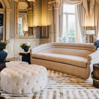 Tables for hotels - Orbit Accent Table in Bronze With Gradient Finish - DUISTT