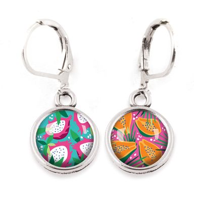 Jewelry - Earrings Les Minis Pitaya / Papaye - LES MINIS D'EMILIE