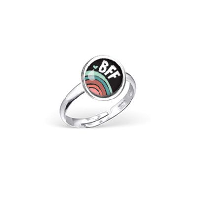Jewelry - Ring Les Minis BFF Noir - LES MINIS D'EMILIE