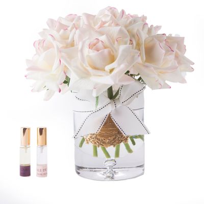 Décorations florales - GRAND BOUQUET DE LUXE - INSIGNE DORÉ - PELUCHE ROSE - BOÎTE ROSE. - CÔTE NOIRE