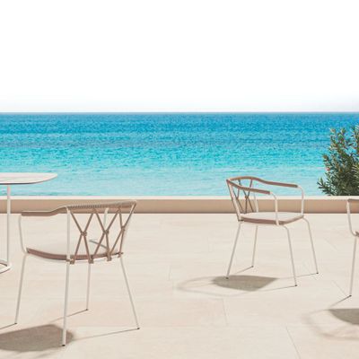 Chairs for hospitalities & contracts - Scala Outdoor Chair - ALMA DESIGN