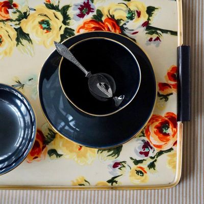 Assiettes de réception - Assiettes Indigo - TSÉ & TSÉ