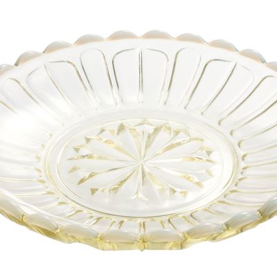 Everyday plates - Yuki no Hana Dessert Tray - HIROTA GLASS MFG. CO., LTD.