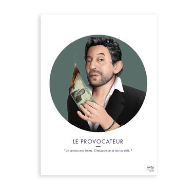 Poster - POSTER - THE PROVOCATEUR (limited edition) - ASÅP CREATIVE STUDIO
