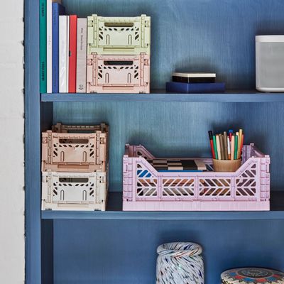 Storage boxes - MIDI BOX crates _ Assorted colors - POP CORN