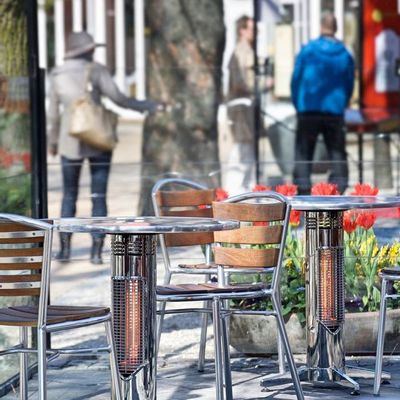 Other tables - Economical and ecological infrared heating table for the terrace (without tray & cable). - MENSA HEATING FRANCE