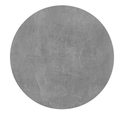 Other tables - 60 cm round top, concrete effect for VIREOO PRO, STATIO - MENSA HEATING FRANCE