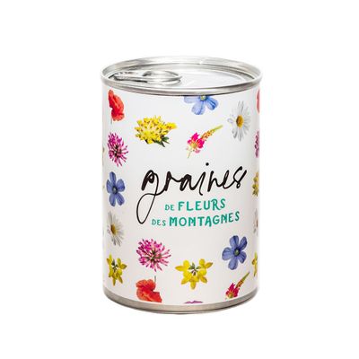 Cadeaux - Kit à semer "Graines de Montagnes" Fabriqué en France - MAUVAISES GRAINES