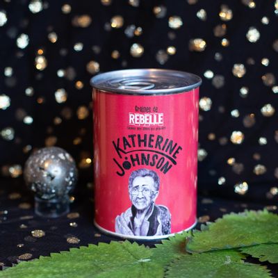 Cadeaux - Kit à semer "Katherine Johnson" Fabriqué en France, en collab avec Arts dans La Peau - MAUVAISES GRAINES