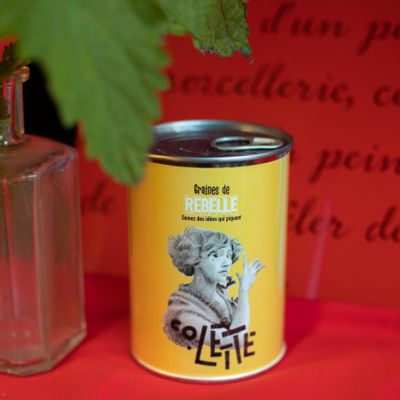 Cadeaux - Kit à semer "Colette" Fabriqué en France, en collab avec Arts Dans la Peau - MAUVAISES GRAINES