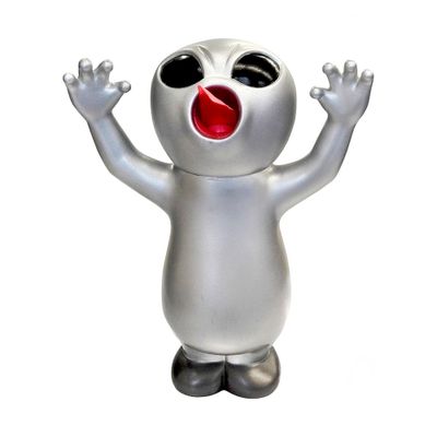 Jouets enfants - Alien rigolo argent - collection Silly Alien / SANKYO TOYS - ABINGPLUS