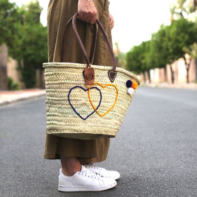 Customizable objects - Medium Beach Basket - ORIGINAL MARRAKECH