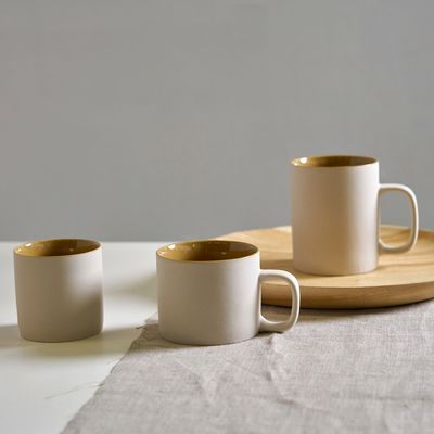 Mugs - Cyl grey clay stoneware - KINTA