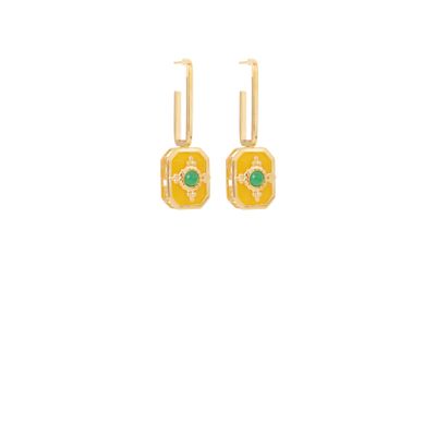 Jewelry - Nougat hoop earrings - JULIE SION