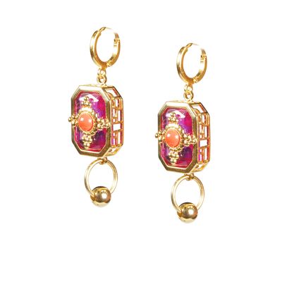 Bijoux - BO Dormeuse Nougat bille - JULIE SION