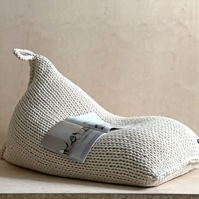 Lounge chairs for hospitalities & contracts - Bean Bag Pouf recycled cotton - PANAPUFA