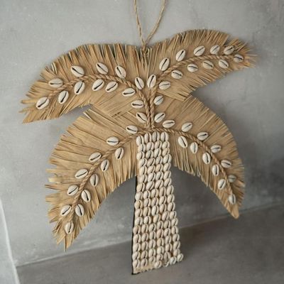 Autres décorations murales - Le Palmier à Coque de Bananier - Naturel - BAZAR BIZAR LIVING