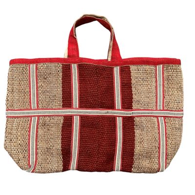 Sacs et cabas - Porte-tout en toile de jute extra large - MAISON BENGAL