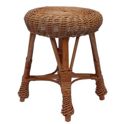 Sièges pour collectivités - chaise tabouret en rotin - PANAPUFA