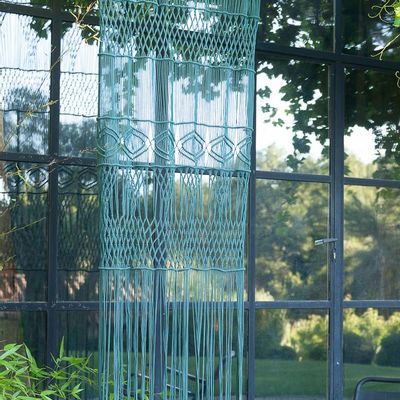 Curtains and window coverings - Curtain Door in Macramé - RESILLE - EN FIL D'INDIENNE...