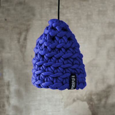 Luminaires pour enfant - lampe suspendue en tricot - PANAPUFA