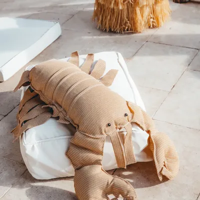 Cushions - Lobster outdoor cushion\" Raffia effect\ " - MX HOME