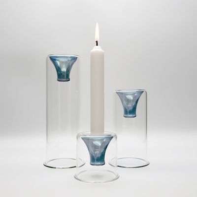 Candlesticks and candle holders - Tharros Blue Set - KANZ