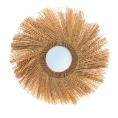 Miroirs - Le Miroir Madras - Naturel - M - BAZAR BIZAR LIVING