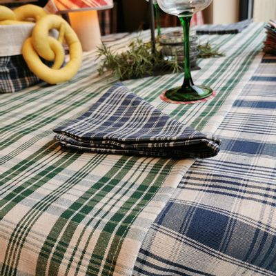 Linge de table textile - NAPPE CARREE 100x100cm - KELSCH D' ALSACE  IN SEEBACH