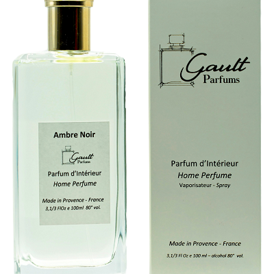 Parfums d'intérieur - Parfum d'ambiance Ambre Noir - GAULT PARFUMS