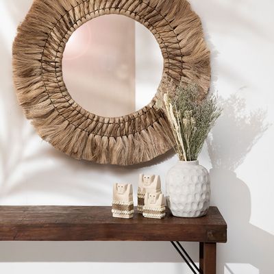 Miroirs - Le Miroir Pretty Blond - Naturel - L - BAZAR BIZAR - COASTAL LIVING