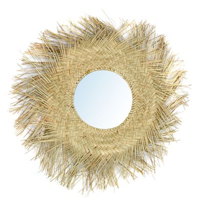 Miroirs - Le Miroir Rotan - Naturel - M - BAZAR BIZAR - COASTAL LIVING