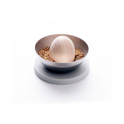 Ustensiles de cuisine - Mortier et pilon Sulu en acier inoxydable et en bois - collection EAtoCO / YOSHIKAWA - ABINGPLUS