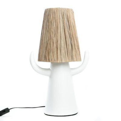 Desk lamps - The Billy Bob Table Lamp - White Natural - BAZAR BIZAR - DONT USE