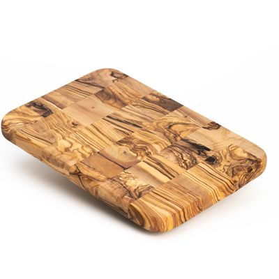 Platter and bowls - Original olive wood board - BAYU