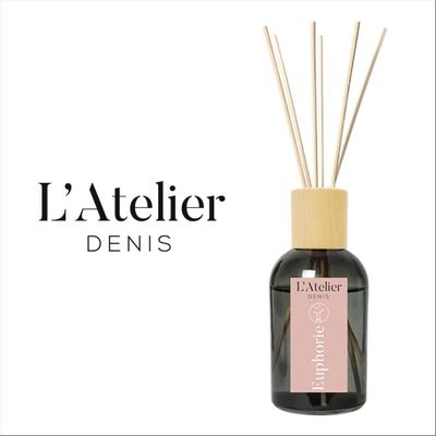 Decorative objects - L'Atelier Denis - EUPHORIE : Diffuseur Parfum 200ml – Fabriqué en France - DENIS ET FILS