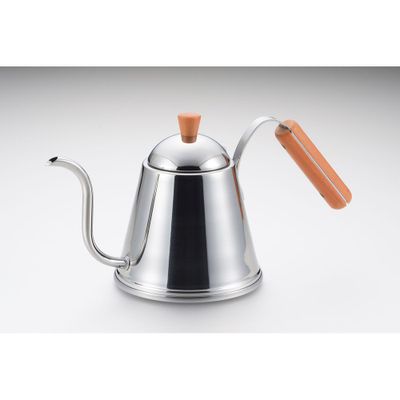 Accessoires thé et café - Bouilloire à col de cygne pour le café ou le thé en acier inoxydable - collection Drip Kettle / YOSHIKAWA - ABINGPLUS