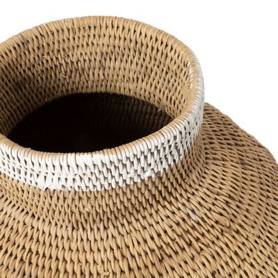 Decorative objects - The Buhera Basket - Natural White - 60 - BAZAR BIZAR LIVING