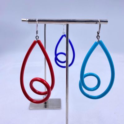 Bijoux - Boucles d'oreille Looping - SAMUEL CORAUX - PARIS