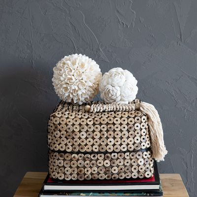 Coffrets et boîtes - Le Panier Coconut Shell - Carré - Naturel - Lot De 2 - BAZAR BIZAR LIVING